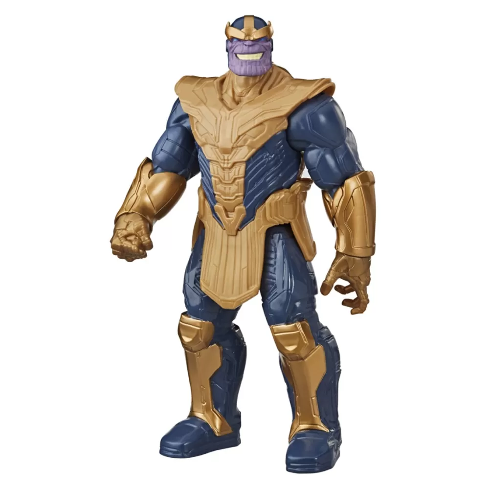 Hasbro Munecos Articulados*Figura Titan Hero Deluxe Thanos Marvel Los Vengadores