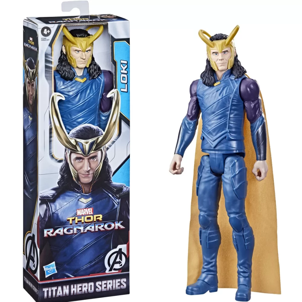 Hasbro Munecos Articulados*Figura Titan Loki Marvel