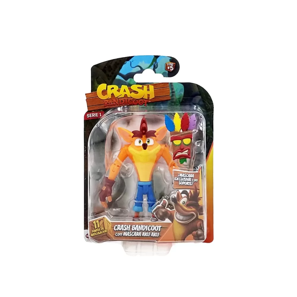 Bizak Munecos Articulados*Figuras Crash Bandicoot