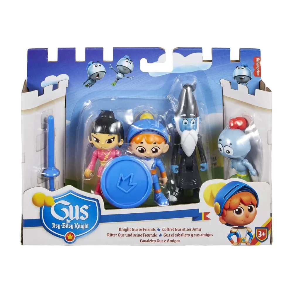 Fisher-Price Preescolar*Gus El Pequeno Caballero Pack De Figuras Surtido Con Accesorios