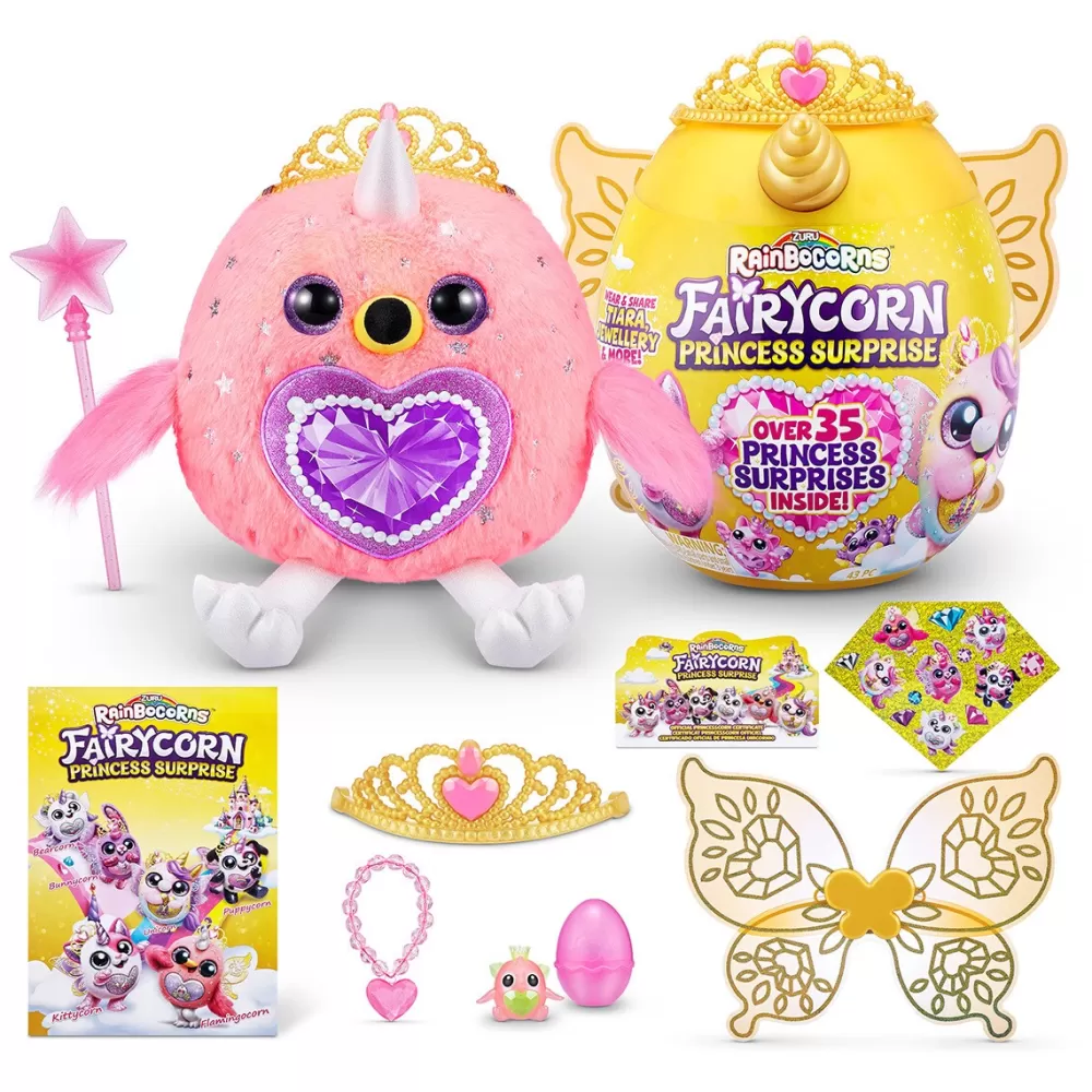 Bizak Munecas Y Peluches*Huevo Sorpresa Surtido Rainbocorns Fairycorn Princesa