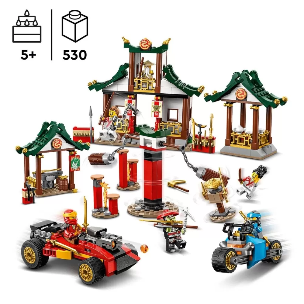 LEGO Puzzles Y Construcciones*Juego De Construccion Caja Ninja De Ladrillos Creativos Con Moto Y Coche Ninjago