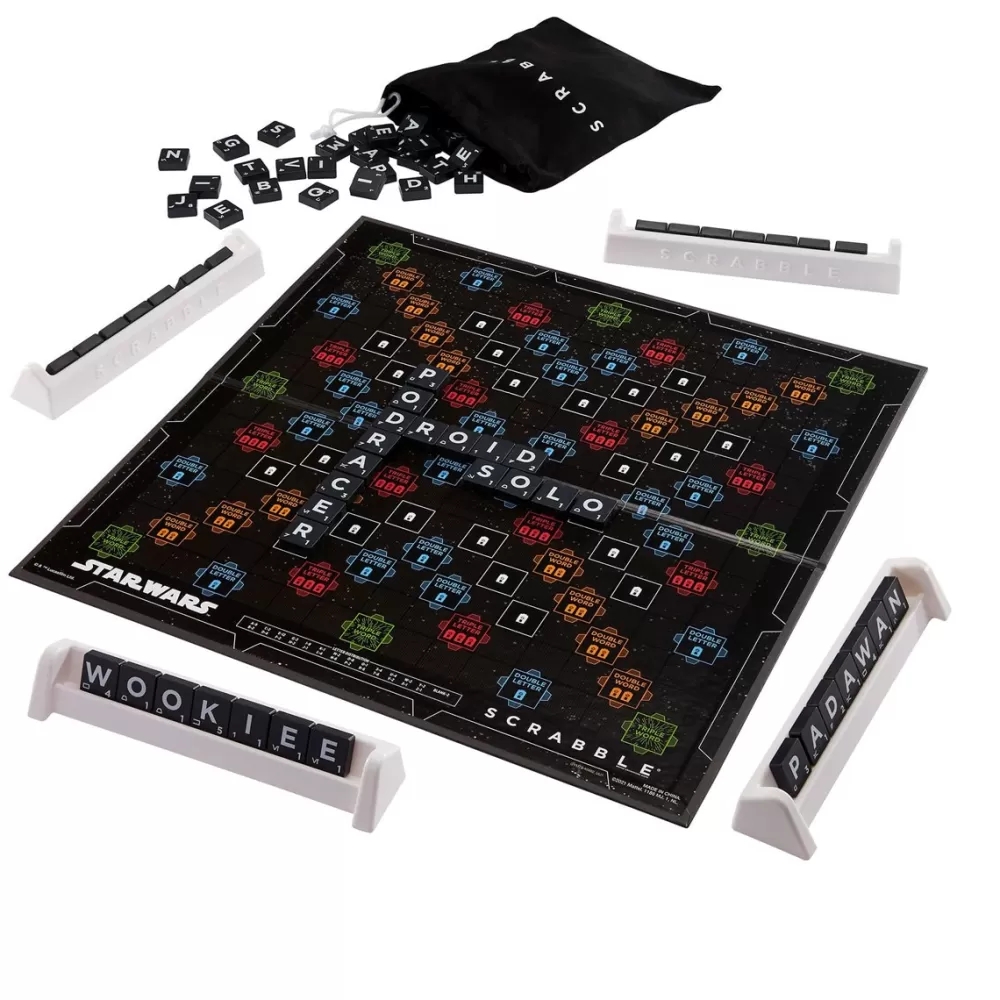 SCRABBLE Juegos De Mesa*Juego De Mesa Star Wars Mattel Games