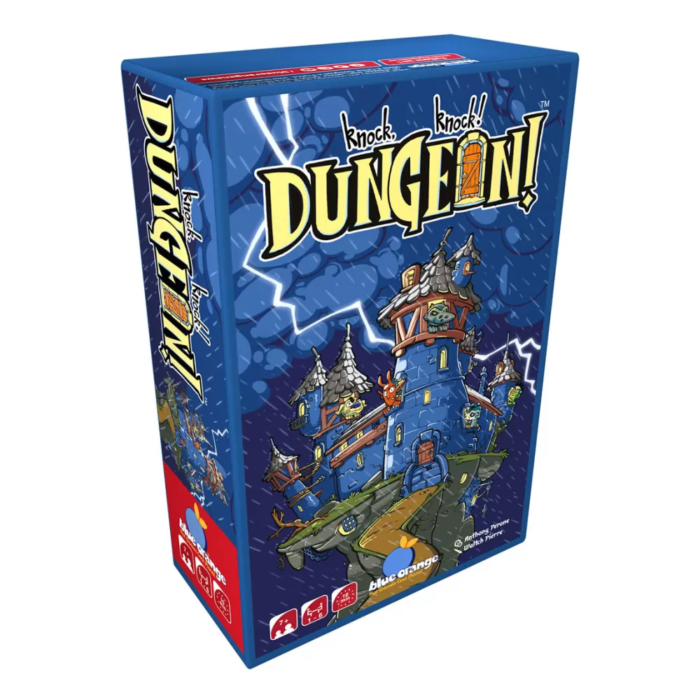 Asmodee Juegos De Mesa*Juego Knock ! Knock ! Dungeon