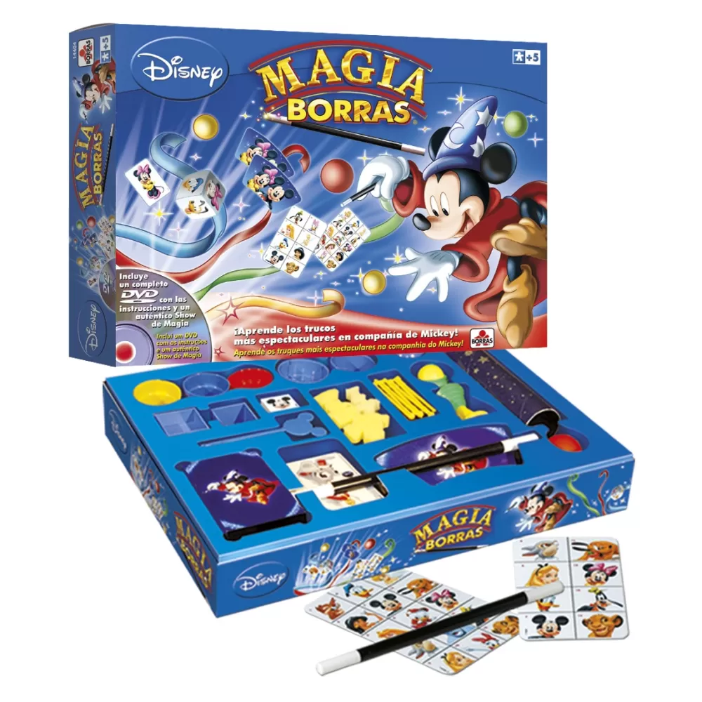 Educa Borrás Juegos De Mesa*Juego Trucos De Magia Mickey Magic Dvd Disney Educa Borras