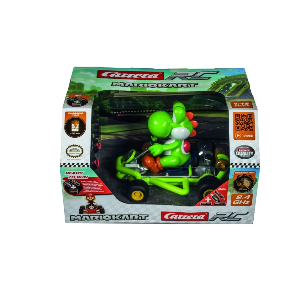 Carrera Coches, Circuitos Y Radiocontrol*Kart Radiocontrol 2,4Ghz Mario Kart (Tm) Pipe Kart, Yoshi