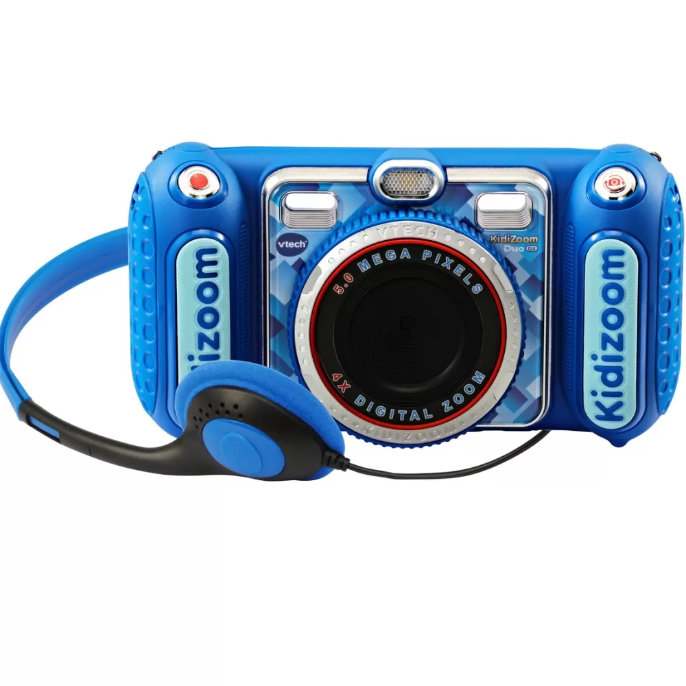 VTech Electronicos*Kidizoom Duo Dx Color Azul Camara De Fotos Y Videos Para Ninos 10 En 1