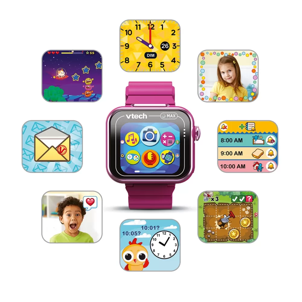 VTech Electronicos*Kidizoom Smartwatch Max Frambuesa