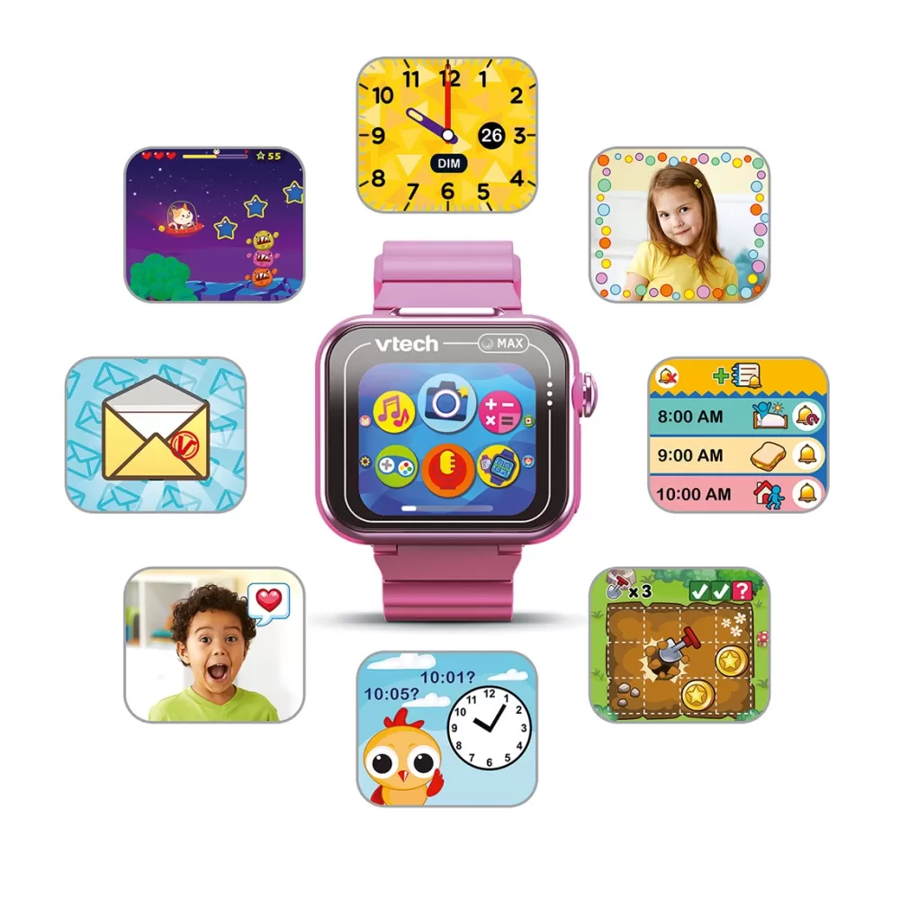 VTech Electronicos*Kidizoom Smartwatch Max Rosa