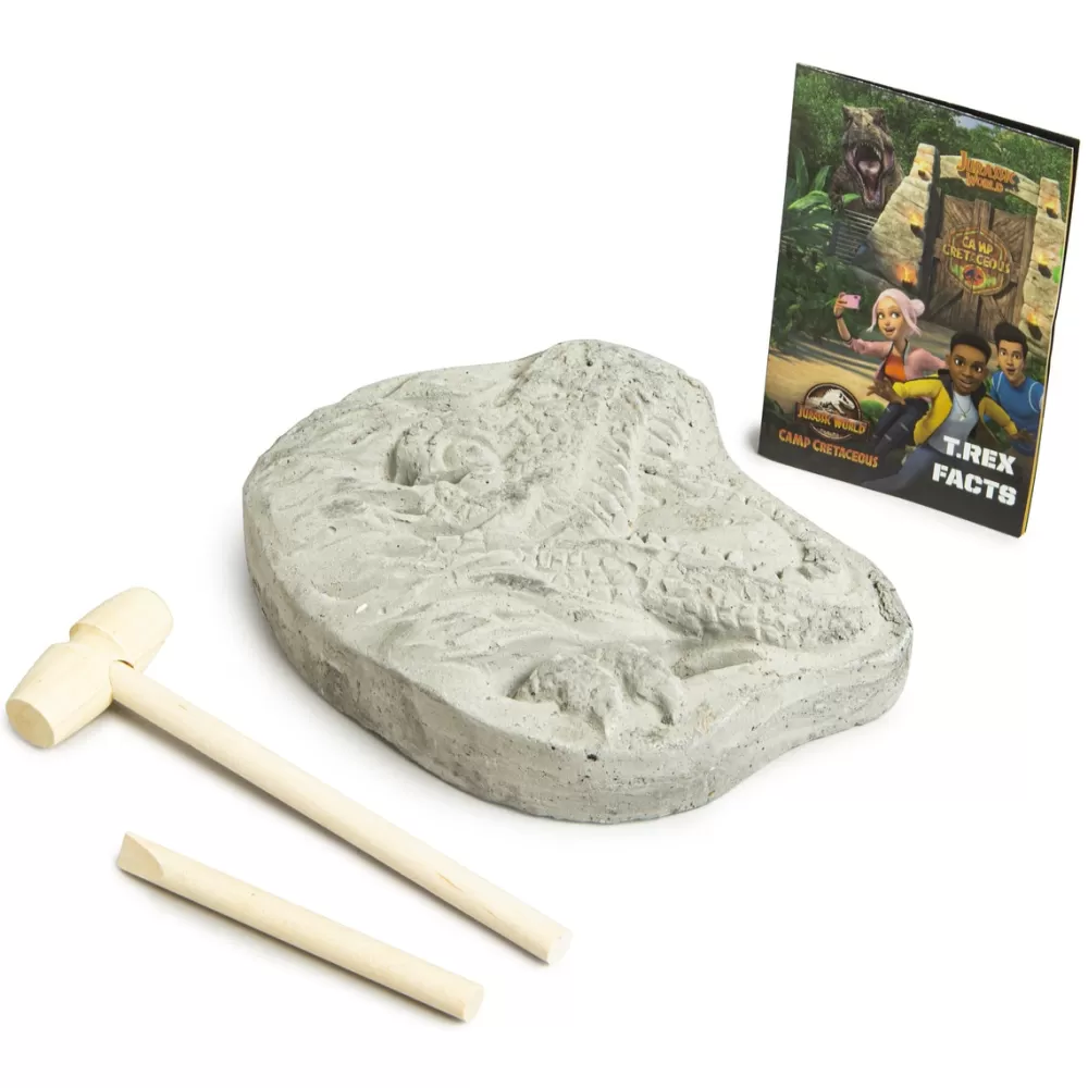 Jurassic World Juegos Educativos*Kit De Excavacion Brillante En La Oscuridad