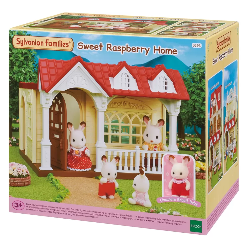 Sylvanian Families Munecas Y Peluches*La Dulce Casita De Las Frambuesas