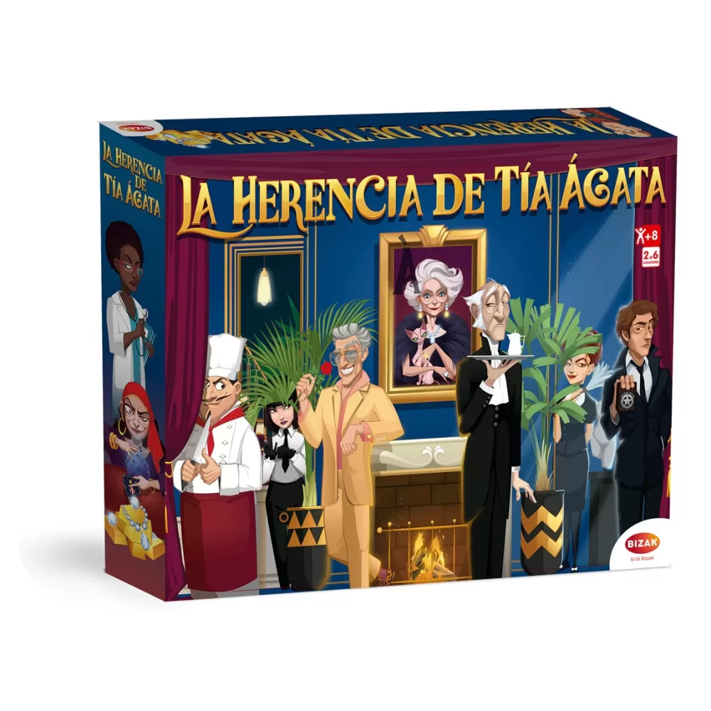 Bizak Juegos De Mesa*La Herencia De Tia Agata