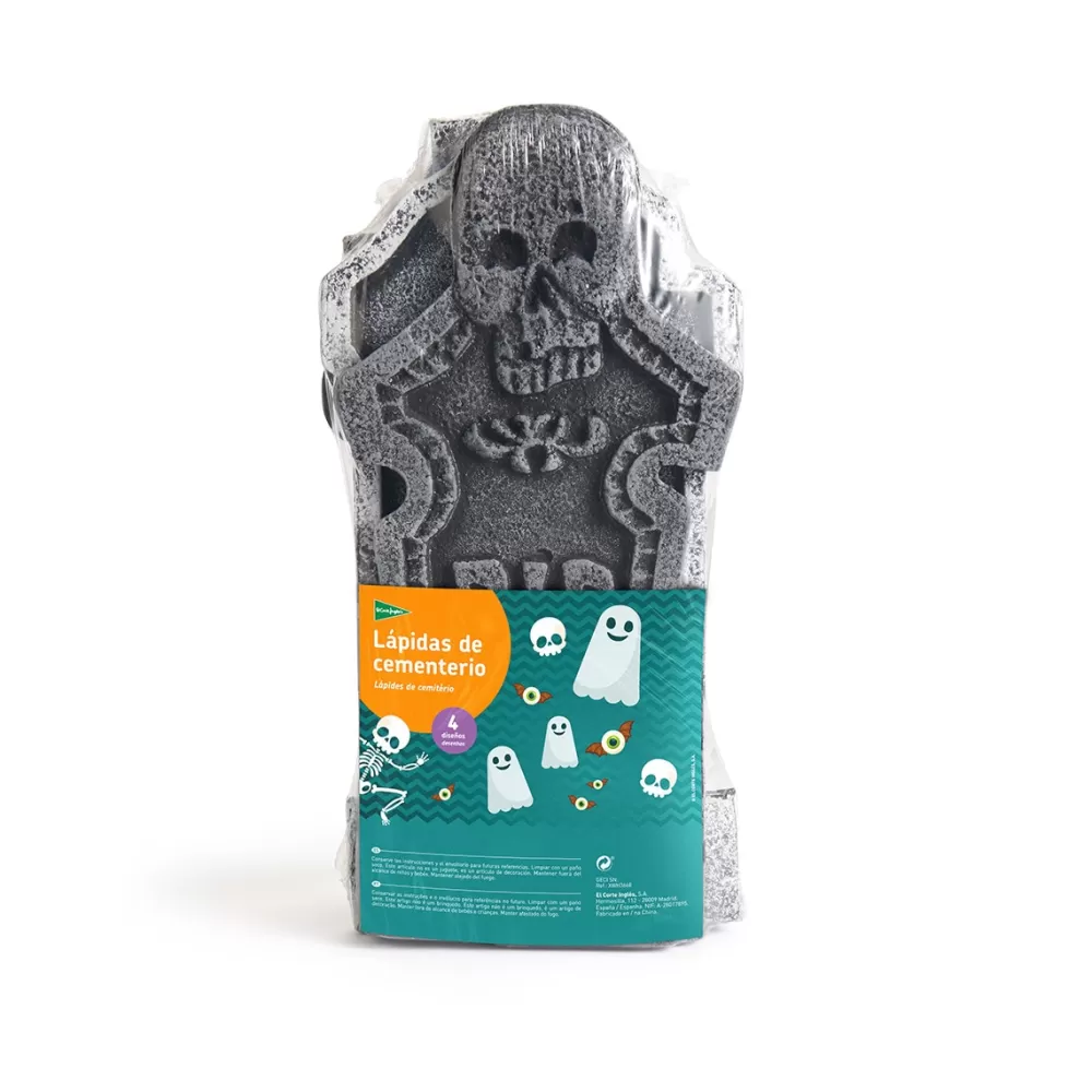 El Corte Inglés Disfraces Y Complementos*La?Pidas De Cementerio Variadas De Halloweenel Corte Ingles