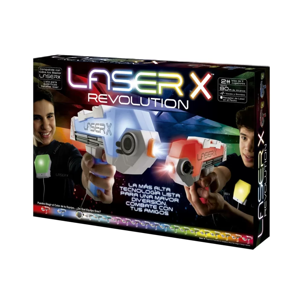 Bizak Juguetes Al Aire Libre*Laser X Revolution Double Blasters