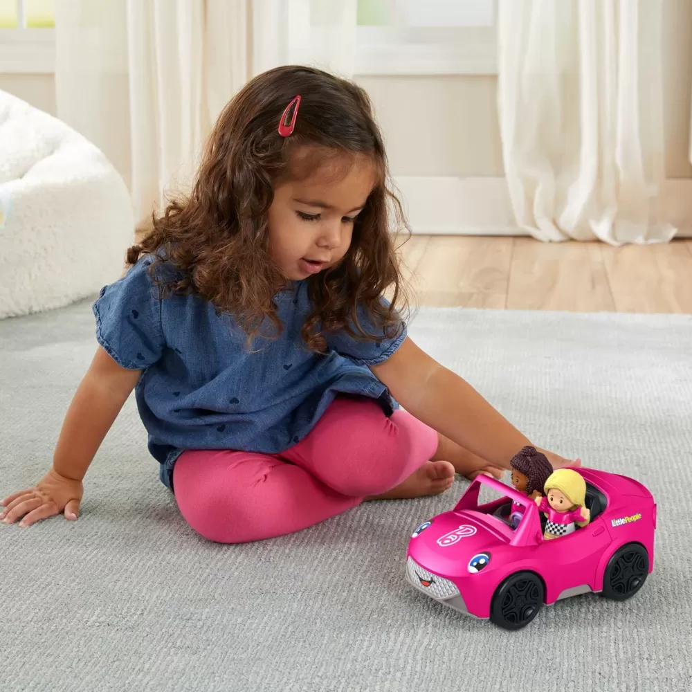 Fisher-Price Preescolar*Little People Barbie, Brooklyn Y Su Descapotable