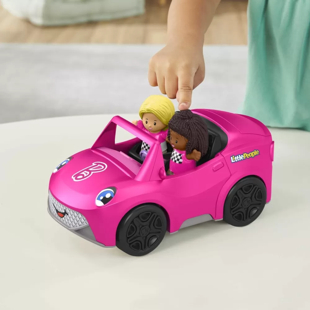 Fisher-Price Preescolar*Little People Barbie, Brooklyn Y Su Descapotable