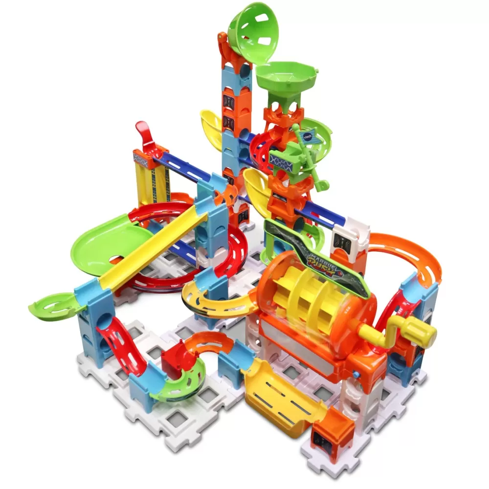 VTech Juegos De Mesa*Marble Rush Deluxe Corkscrew Set Circuito De Canicas Interactivo