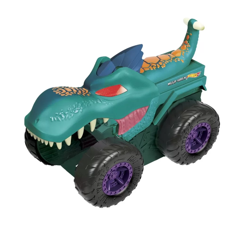 Hot Wheels Coches, Circuitos Y Radiocontrol*Muerdecoches Mega Wrex