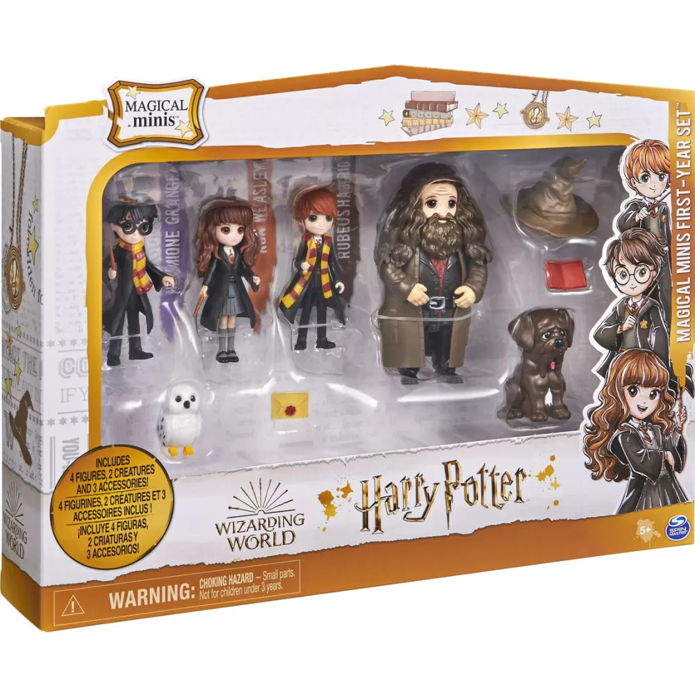 Wizarding World Munecas Y Peluches*Multipack 4 Figuras Mini