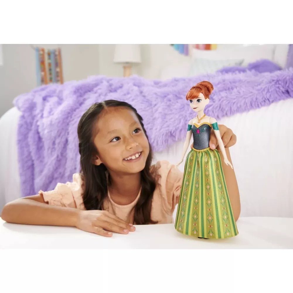 Mattel Munecas Y Peluches*Muneca Anna Cantarina Frozen Disney