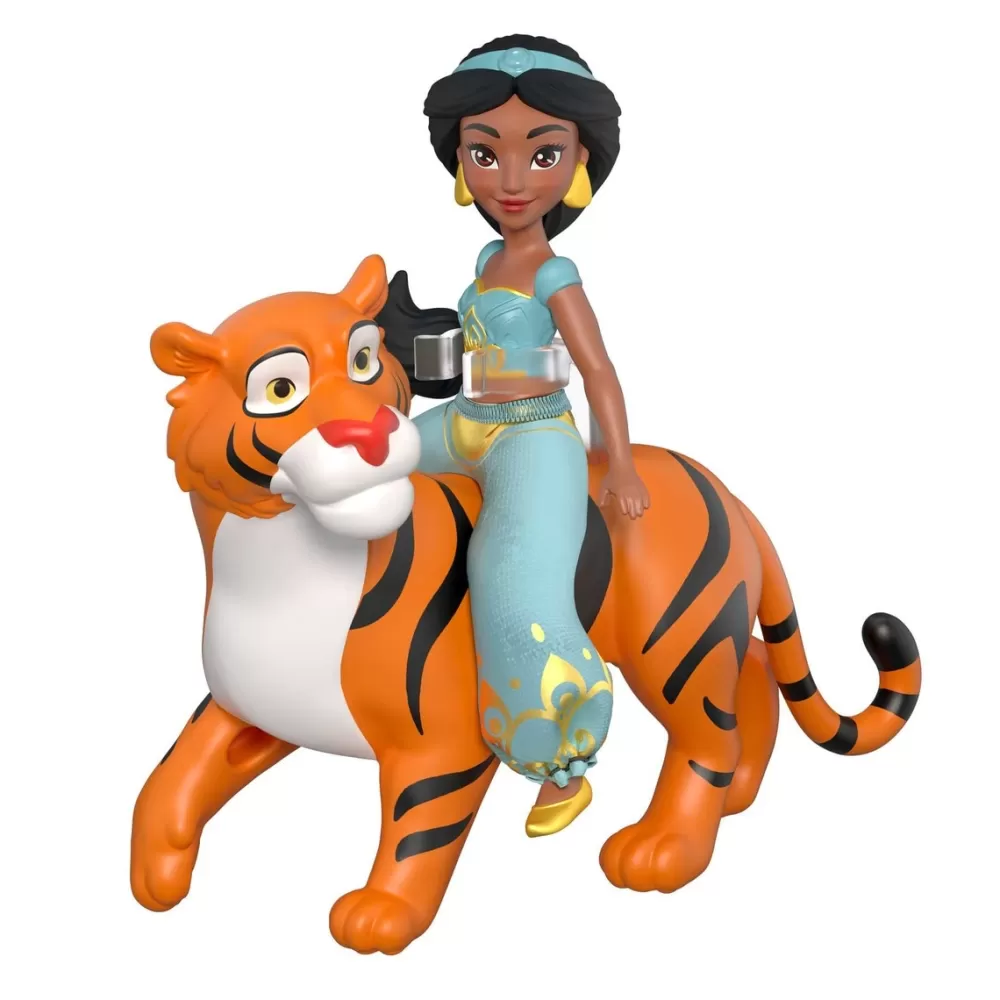 Mattel Munecas Y Peluches*Muneca Princesa Jasmin Con Tigre Rajah Disney Princess Minis