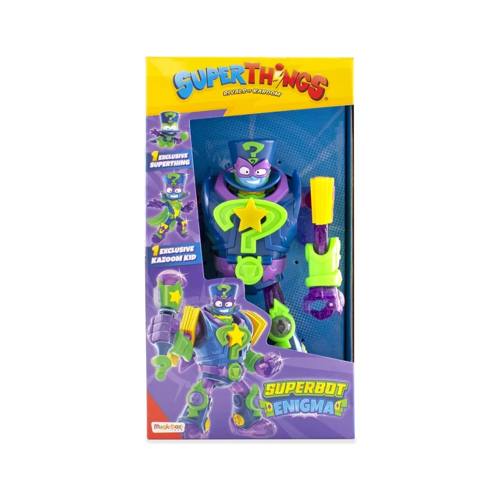 Superthings Munecos Articulados*Muneco De Juguete Superbot Enigmaster Rescue Force