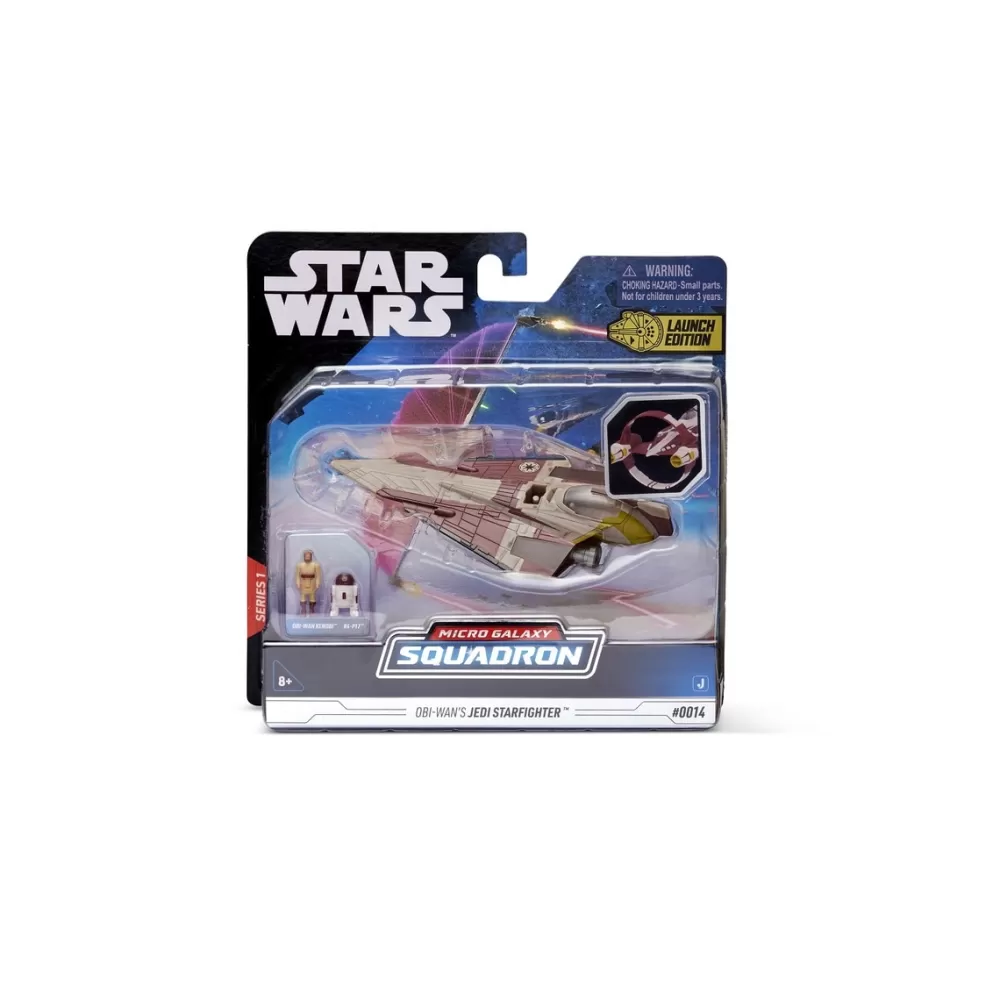 Bizak Munecos Articulados*Nave Delta 7B Jedi Starfighter Y Figura