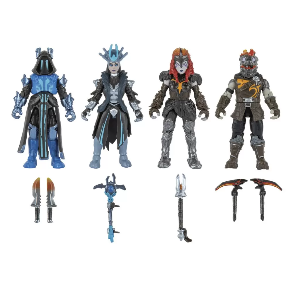 Toy Partner Munecos Articulados*Pack 4Figuras Fortnite