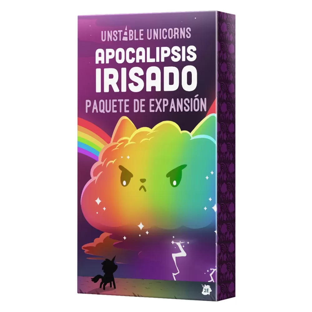 Asmodee Juegos De Mesa*Paquete De Expansion Cartas Unstable Unicorns Apocalipsis Irisado