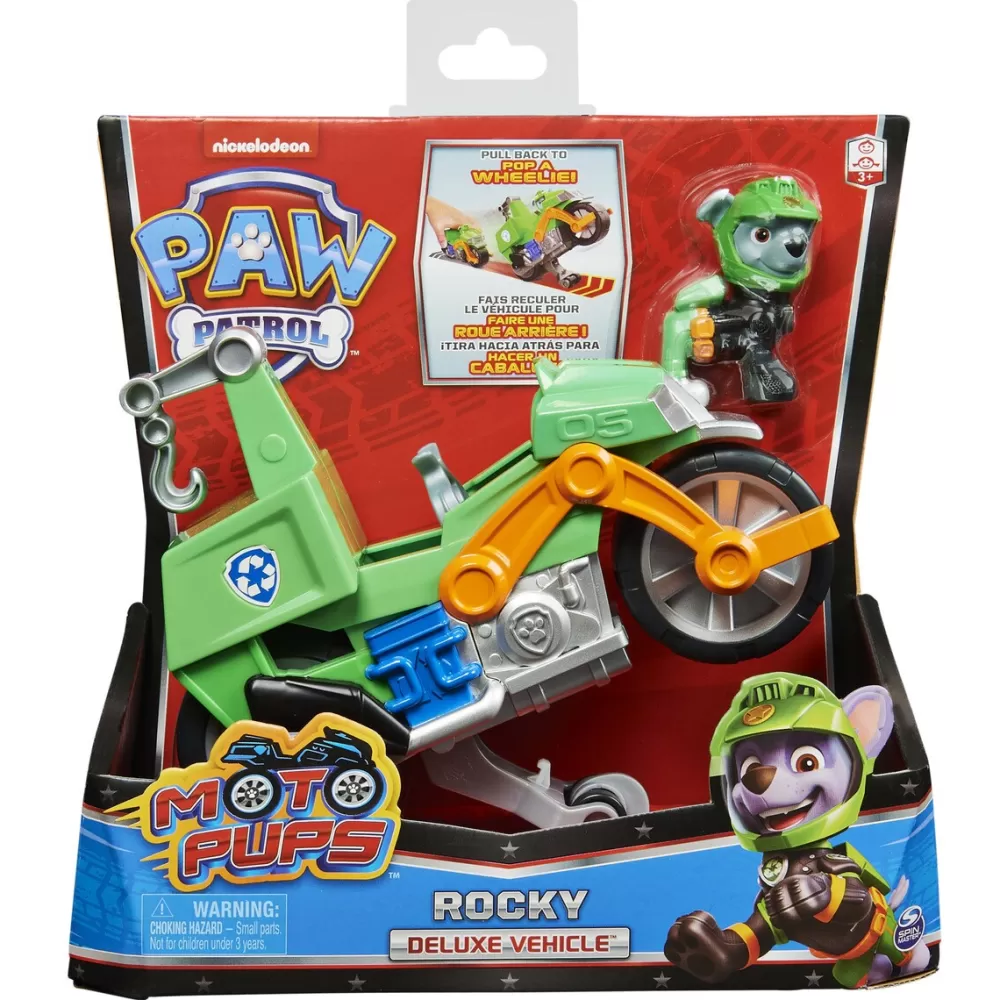 Spin Master Preescolar*Paw Patrol Moto Pups Motorcycle Rocky