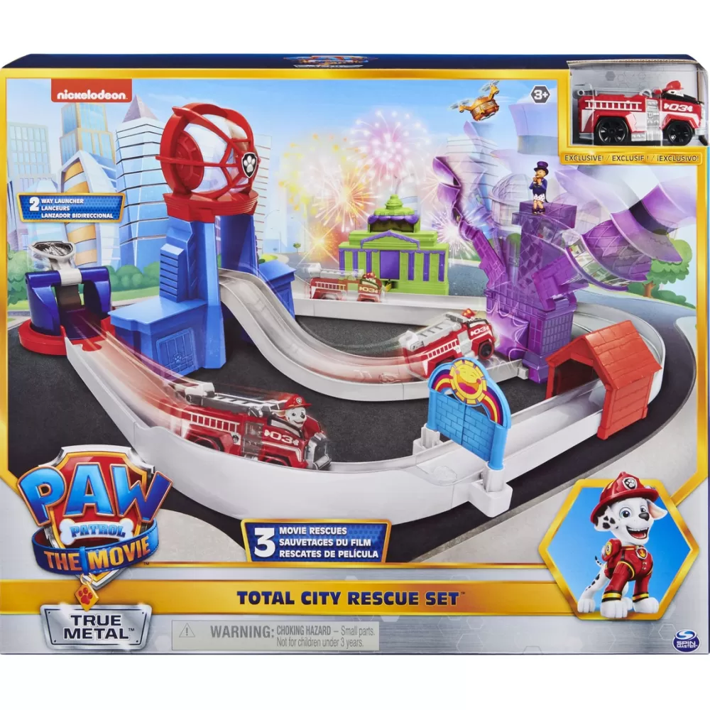 Spin Master Preescolar*Paw Patrol Total City Rescue Playset Movie