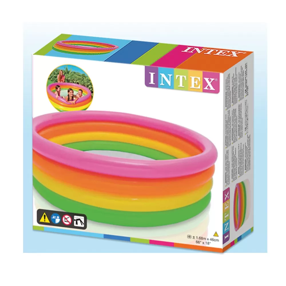 Colorbaby Juguetes Al Aire Libre*Piscina 4 Aros Sunset