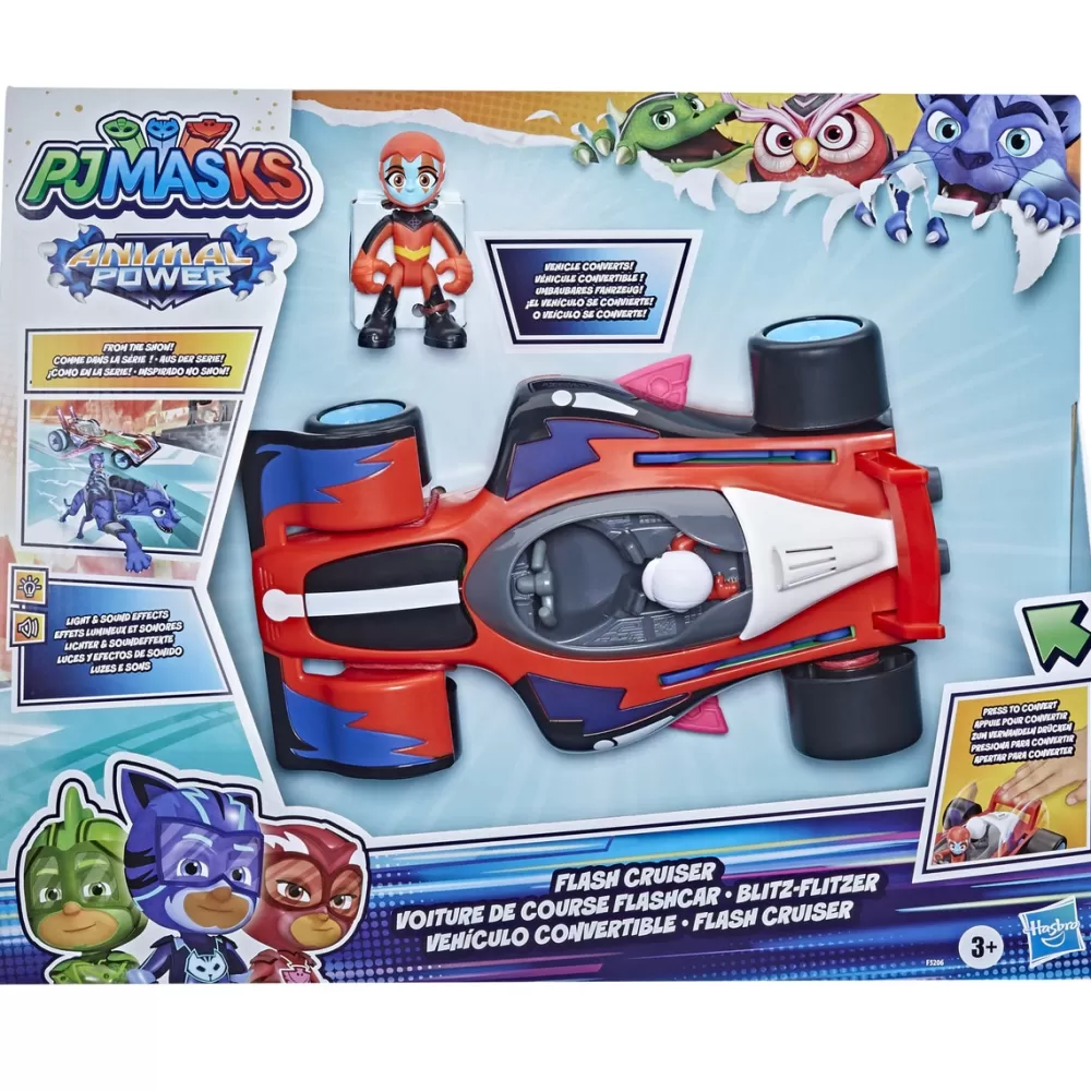 Hasbro Preescolar*Pj Masks Animal Power - Flash Cruiser