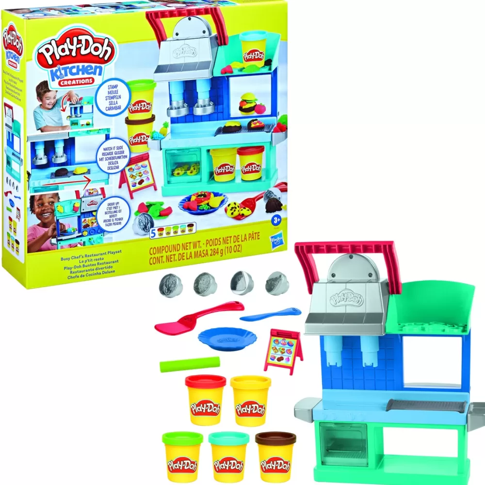 Hasbro Juegos Educativos*Play-Doh Kitchen Creations Restaurante Divertido