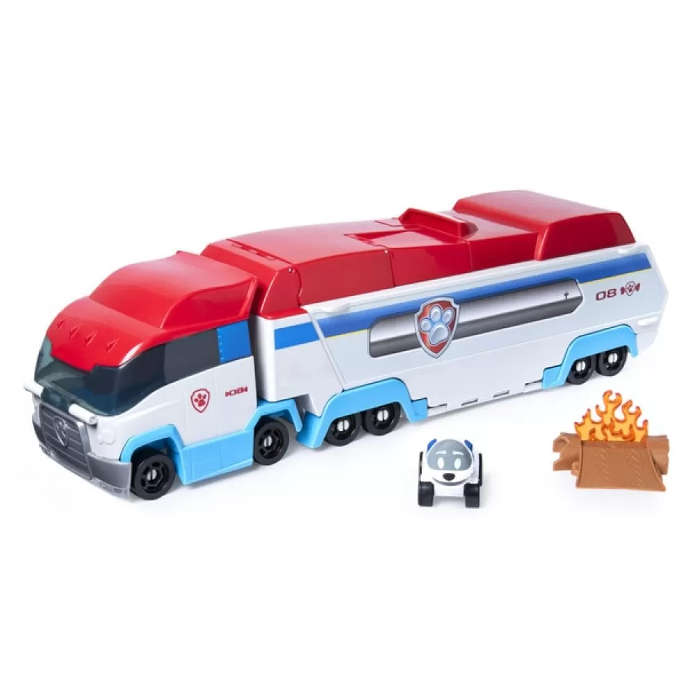 Spin Master Preescolar*Playset El Bus De La Patrulla Canina Autobus Lanzador Transportador Paw Patrol True Metal