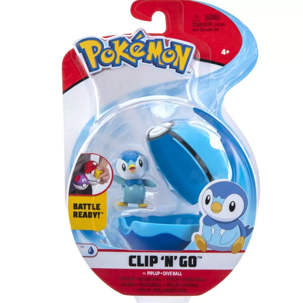 Bizak Munecos Articulados*Pokeball Clip N Go Pokemon