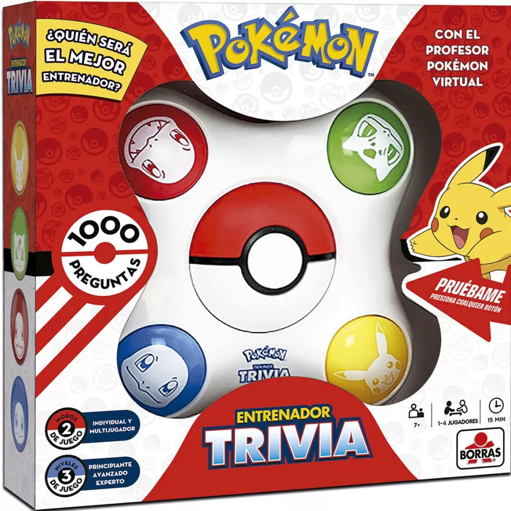 Educa Borrás Juegos De Mesa*Pokemon Trivia