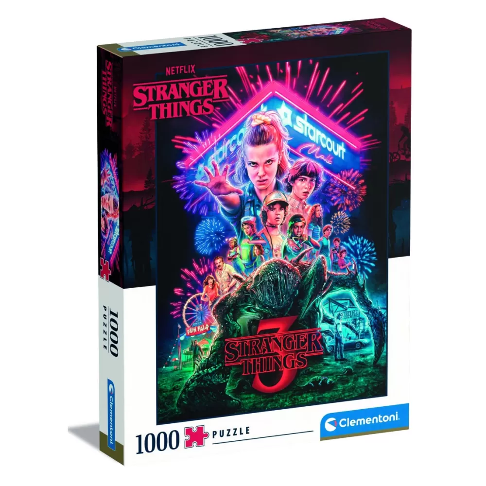 Clementoni Puzzles Y Construcciones*Puzle 1000 Piezas Stranger Things 2