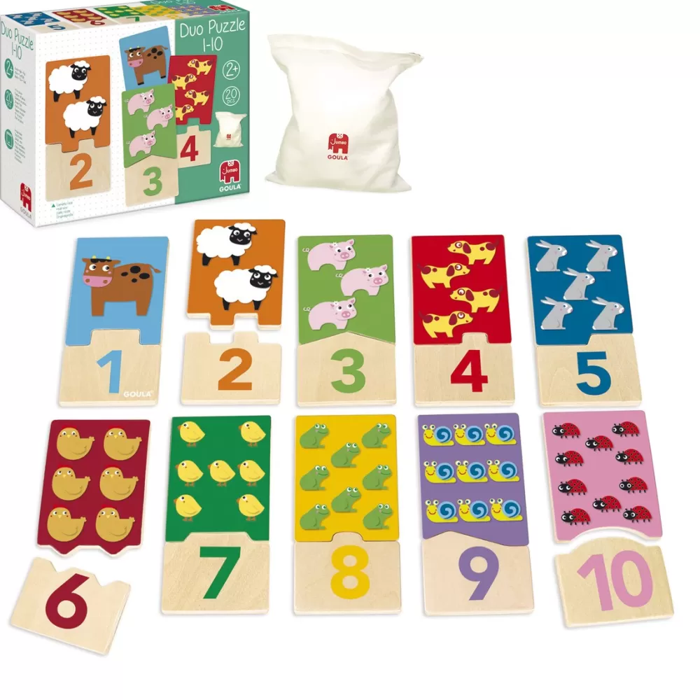 Diset Preescolar*Puzzle Duo 1-10