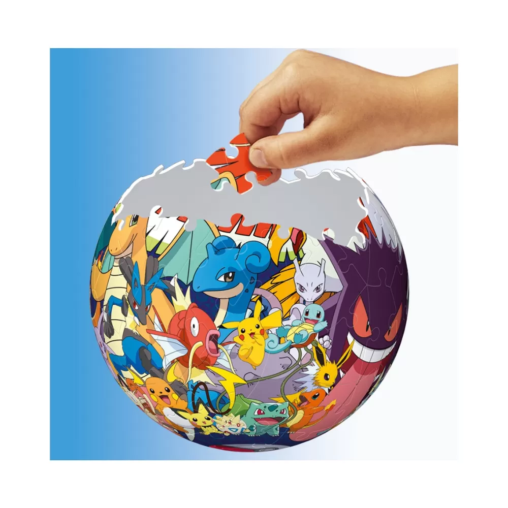 Ravensburger Puzzles Y Construcciones*Puzzleball 3D 72 Piezas Pokemon