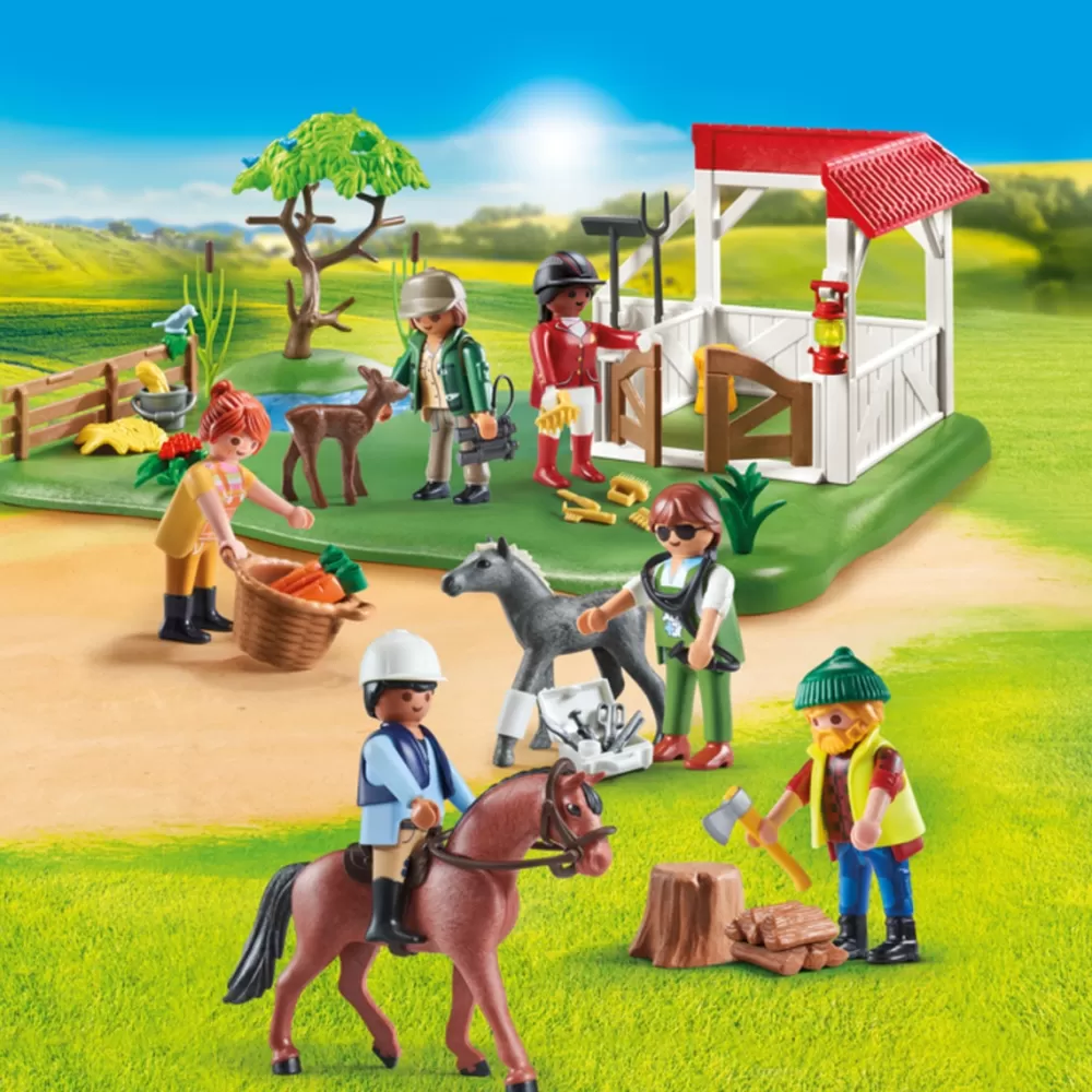 Playmobil Munecos Articulados*Rancho De Caballos My Figures