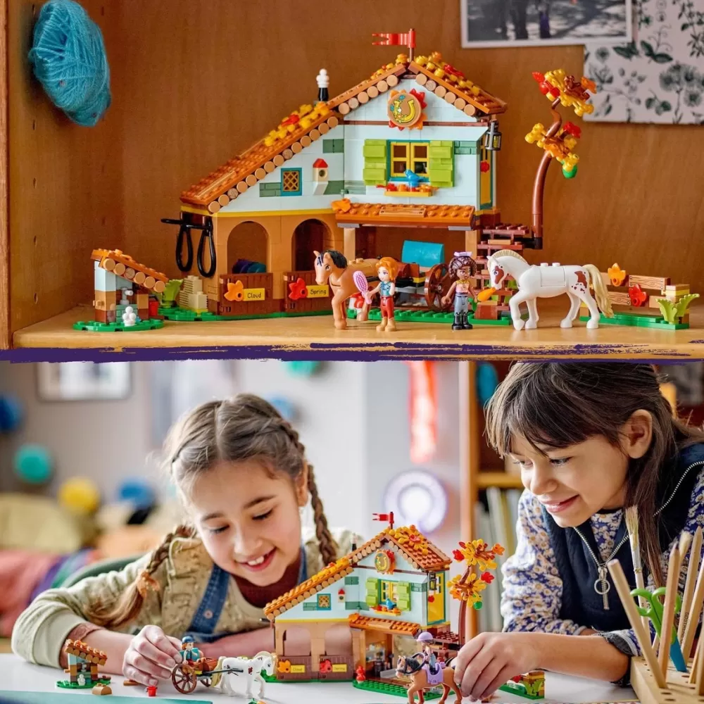 LEGO Puzzles Y Construcciones*Set De Construccion Establo De Autumn Friends