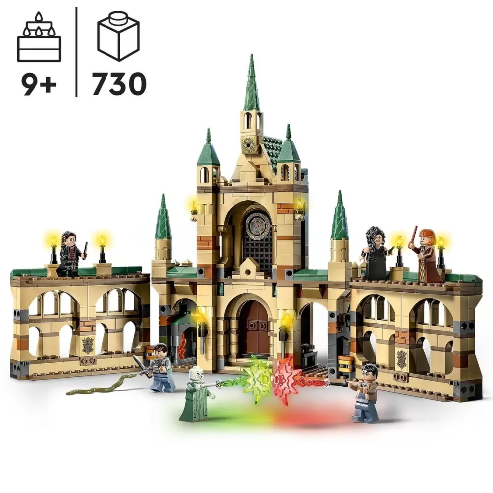 LEGO Puzzles Y Construcciones*Set De Construccion La Batalla De Hogwarts Wizarding World Harry Potter