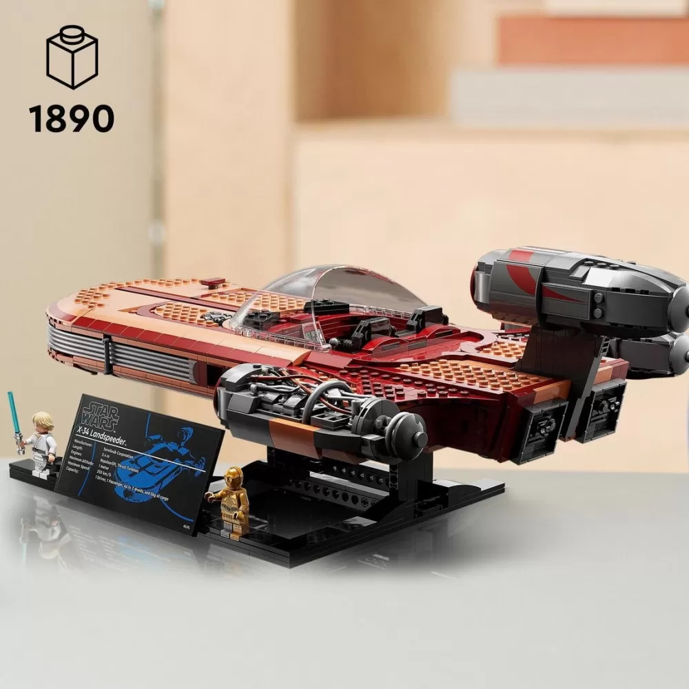 LEGO Puzzles Y Construcciones*Set De Construccion Speeder Terrestre De Luke Skywalker Ultimate Collector Series Star Wars