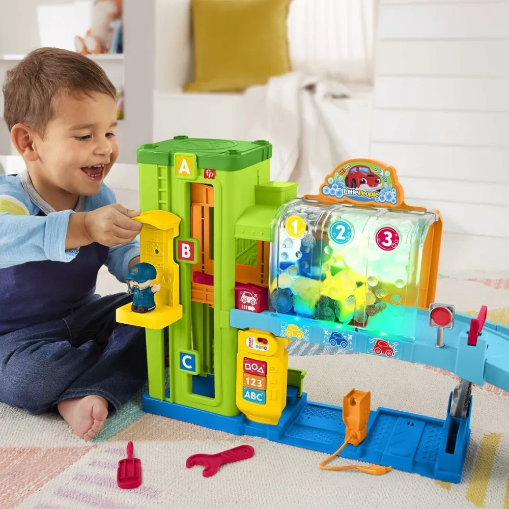 Fisher-Price Preescolar*Set De Juego Garaje Aprendizaje Little People