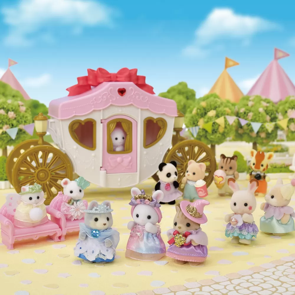 Sylvanian Families Munecas Y Peluches*Set De Princesa Real