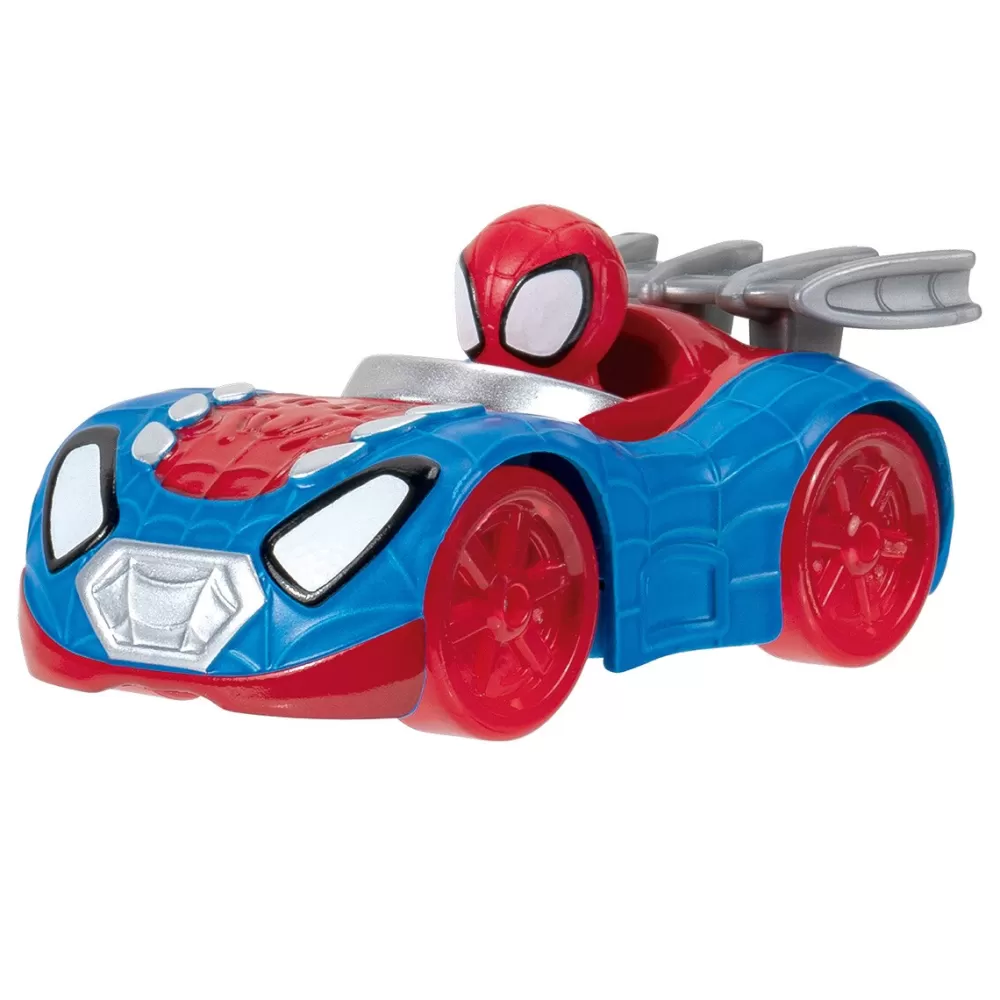 Toy Partner Preescolar*Set Pista De Vehiculos Amazing Metals City Track Spidey