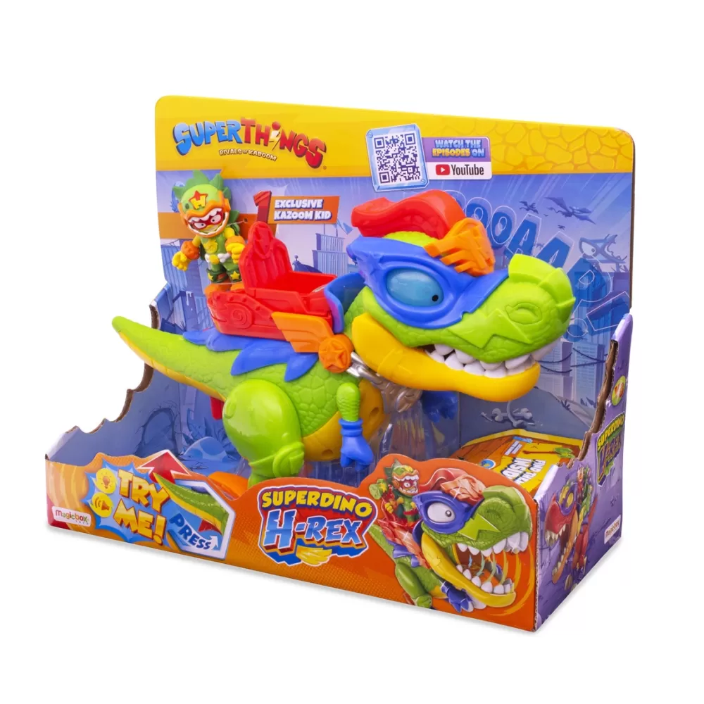 Superthings Munecos Articulados*Superdino H-Rex