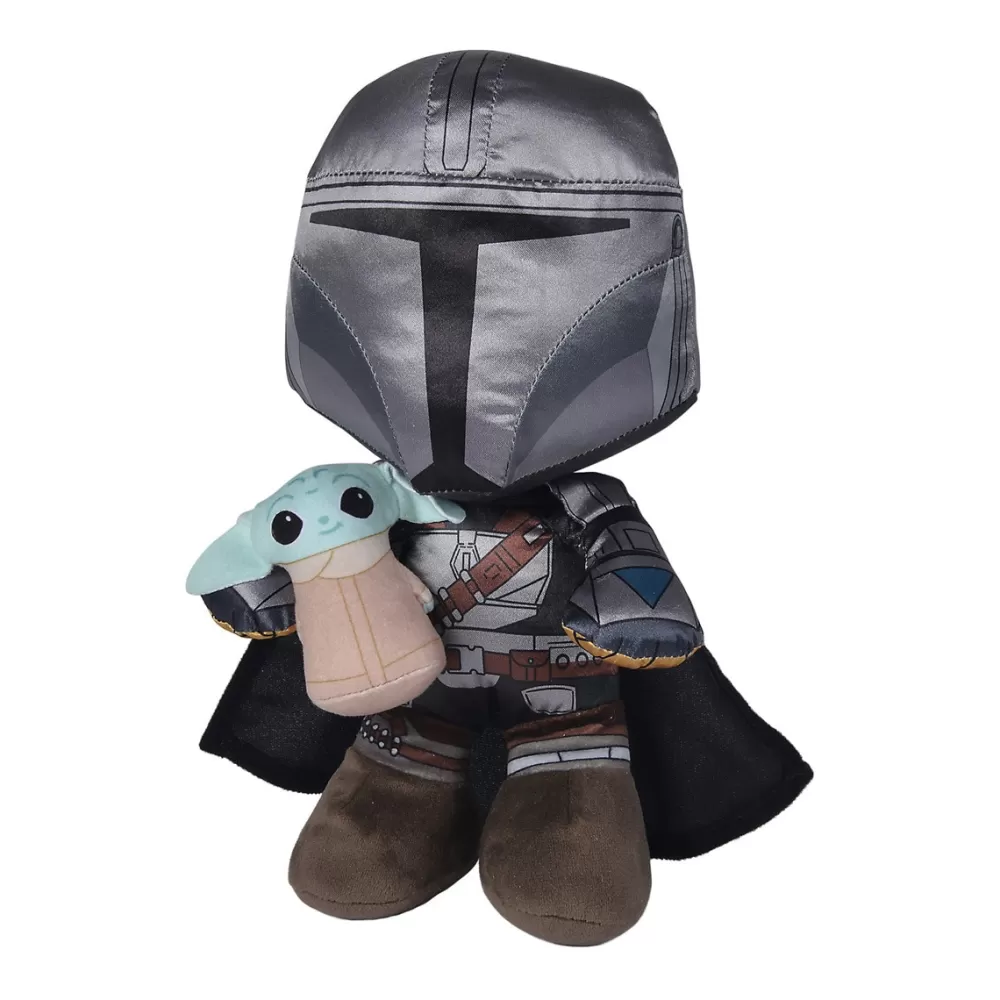 Simba Munecas Y Peluches*The Mandalorian Con Baby Yoda 25 Cm