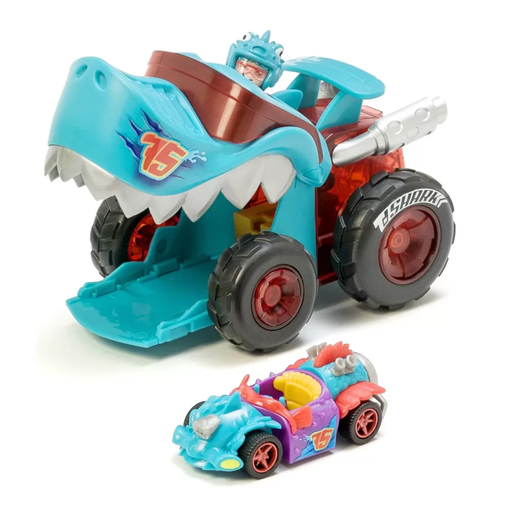 T-RACERS Munecos Articulados* S - Mega Wheels T-Shark